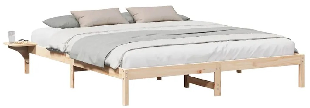 vidaXL Σκελετός Κρεβατιού Καφέ 180 x 200 cm Καφέ