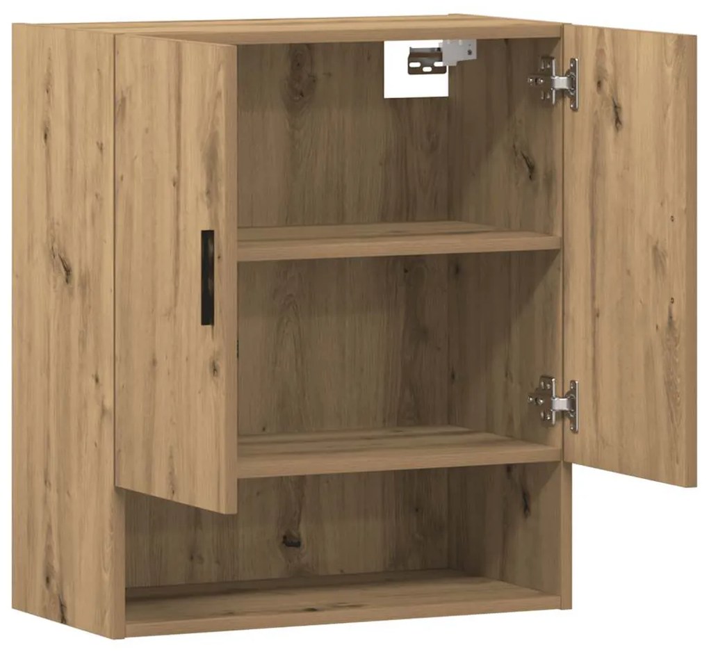 vidaXL Ντουλάπι Τοίχου τεχνίτης Δρυς 60x31x70 εκ. Επεξεργασμένο Ξύλο