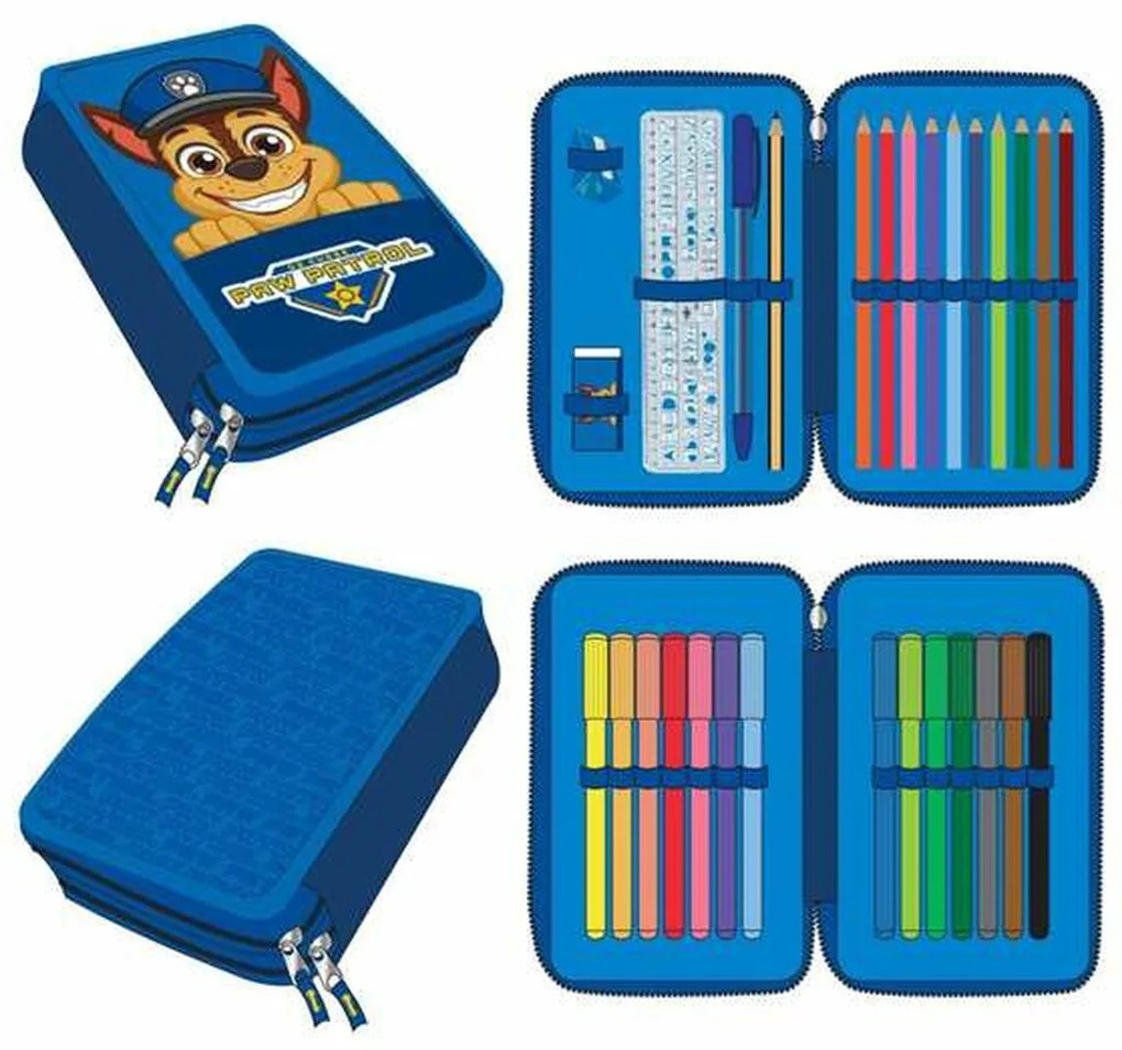 Κασετίνα The Paw Patrol Μπλε 12,5 x 19,5 x 4,5 cm