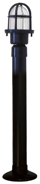 Κολονάκι επιδαπέδιο φωτιστικό μαύρο SLP-500-600 SLP-500EB Heronia-10-0331-Μαύρο 10-0331