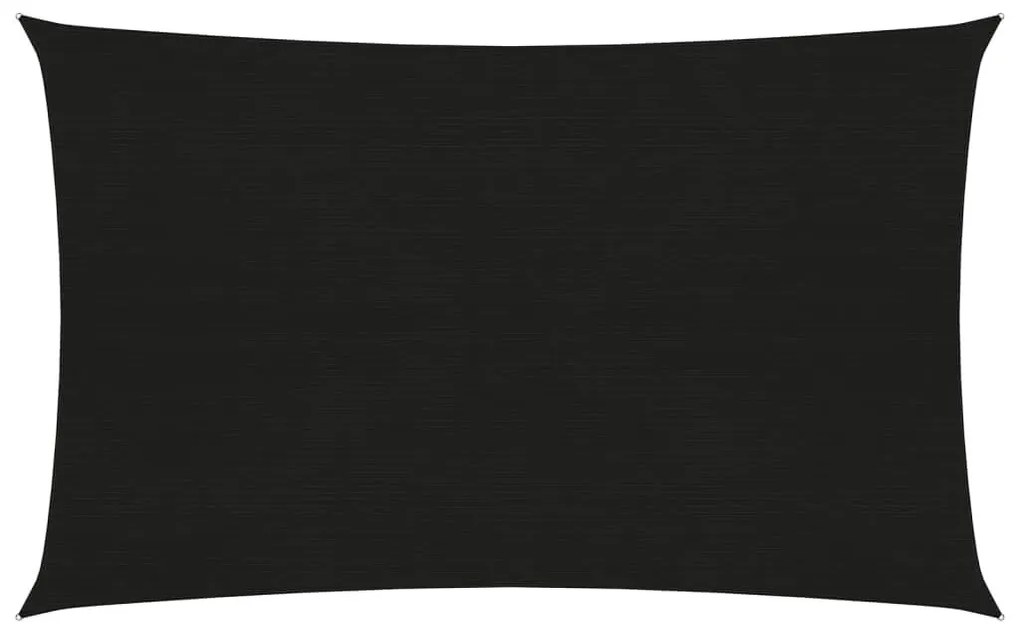 Πανί Σκίασης Μαύρο 2,5 x 4,5 μ. από HDPE 160 γρ./μ² - Μαύρο