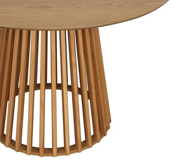 Τραπέζι Domonic φυσικό Φ120x75εκ 120x120x75 εκ.