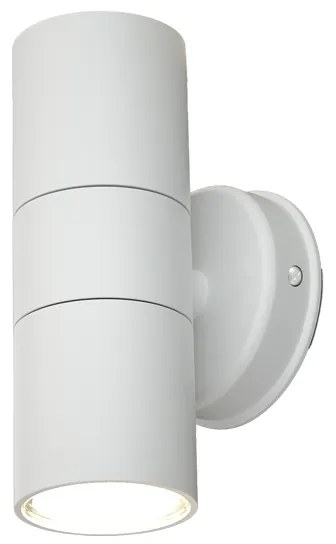 Φωτιστικό τοίχου Ouachita 2xGU10 Outdoor Up-Down Wall Lamp White D:15.2cmx11.3cm (80200624) - 80200624 - 80200624