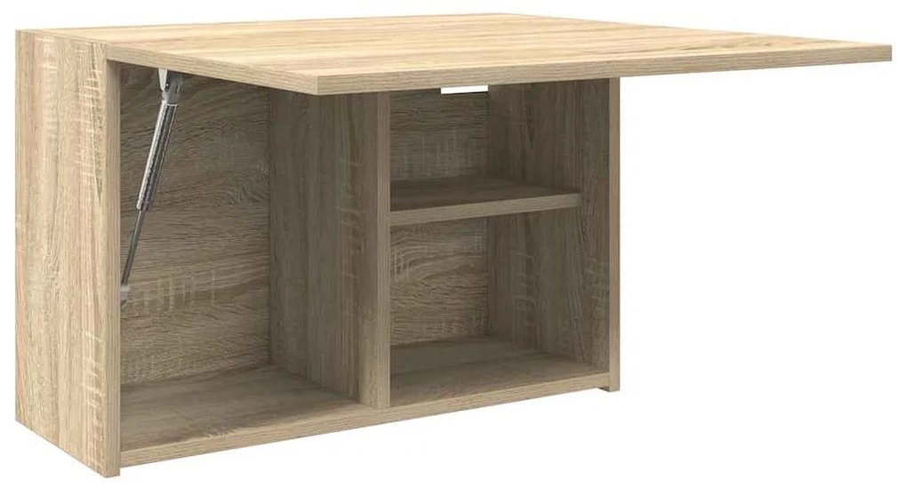 vidaXL Ντουλάπι τοίχου μπάνιου Sonoma Oak 60x25x40 cm Ξύλινη κατασκευή