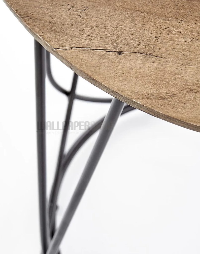 Nub Τραπεζάκι Σαλονιού Καφέ 40x40x51