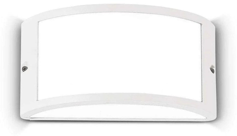 Φωτιστικό Τοίχου - Απλίκα Rex 092393 25x13x12cm 1xE27 60W White Ideal Lux