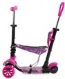 Παιδικό πατίνι Draxter Plus Scooter με κάθισμα και χειρολαβή γονέα Pink 10390140021 Lorelli