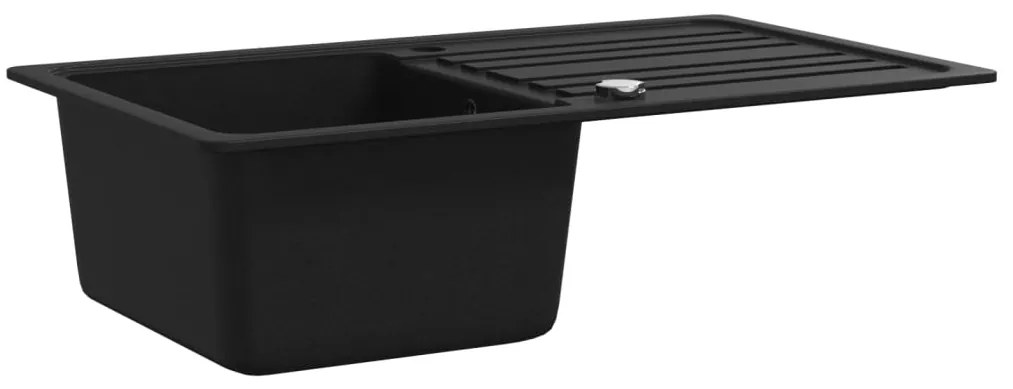 Νεροχύτης Αναστρέψιμος Μονή Γούρνα και Στραγγιστήρι Μαύρος Γρανιτένιος