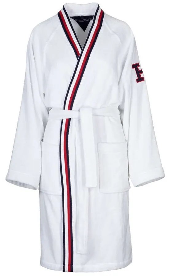 Μπουρνούζι Teddy 222047 White Tommy Hilfiger