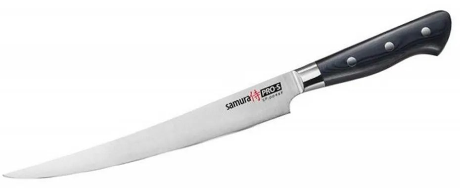 Μαχαίρι Φιλεταρίσματος PRO-S Tanto SP-0048F 22,4cm Black Samura Stainless Steel