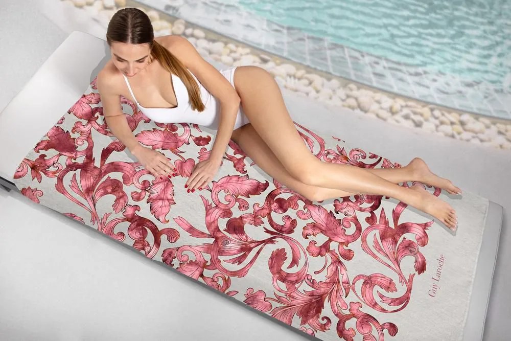 ΠΕΤΣΕΤΑ ΘΑΛΑΣΣΗΣ 100x175cm GUY LAROCHE - VELOUR PRINTED 2406 02