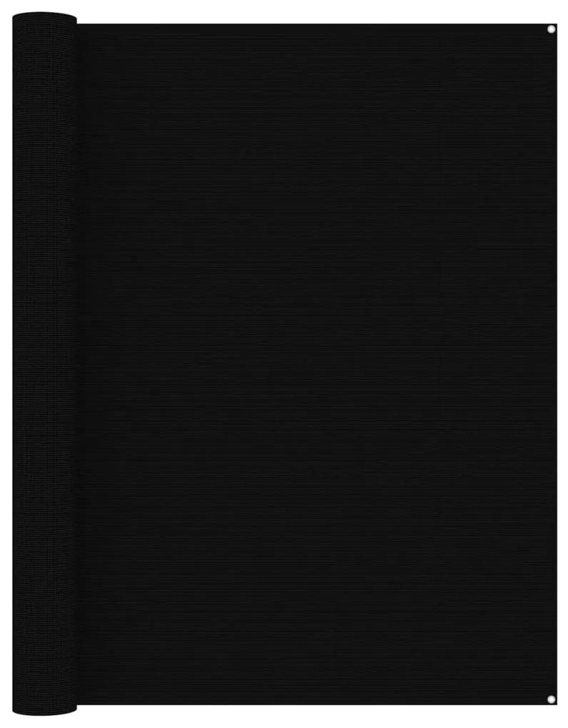 vidaXL Χαλί Σκηνής Μαύρο 250 x 400 εκ.
