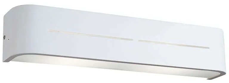 Φωτιστικό Τοίχου-Απλίκα Terry 4104100 White Viokef Aluminium, Glass