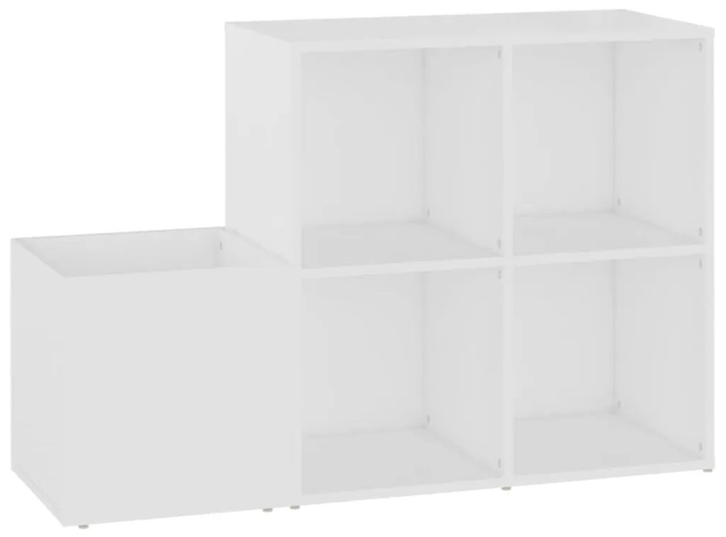 Παπουτσοθήκη Χολ Λευκή 105 x 35,5 x 70 εκ. από Μοριοσανίδα - Λευκό