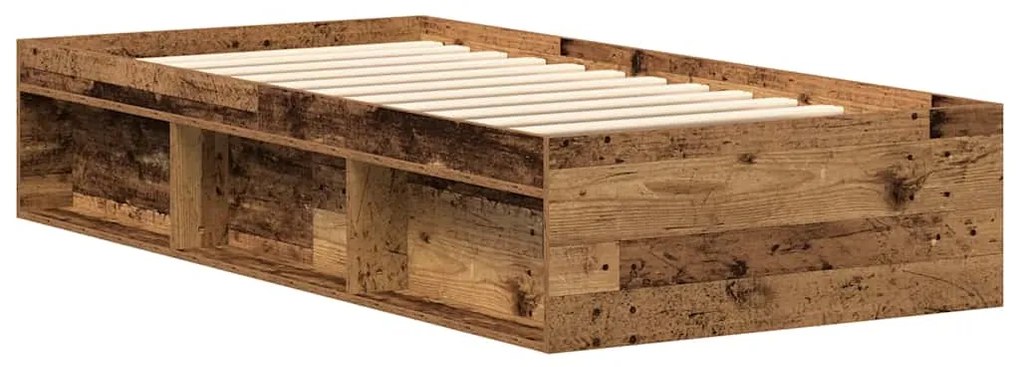 vidaXL Πλαίσιο κρεβατιού χωρίς στρώμα 100x200 εκ. Επεξεργασμένο Ξύλο