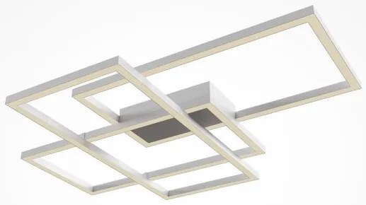 Πλαφονιέρα Φωτιστικό Οροφής LED 78W Λευκό 3000Κ-4000Κ Rida MOD015CL-L80WK Maytoni-MOD015CL-L80WK-Λευκό MOD015CL-L80WK