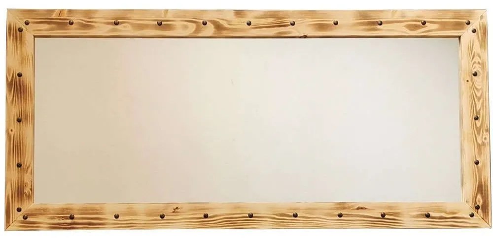 Καθρέπτης Τοίχου 552NOS2132 110x50cm Natural Aberto Design Ξύλο,Γυαλί