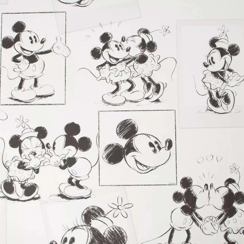 Ταπετσαρί τοίχου Mickey &amp; Minnie 102712