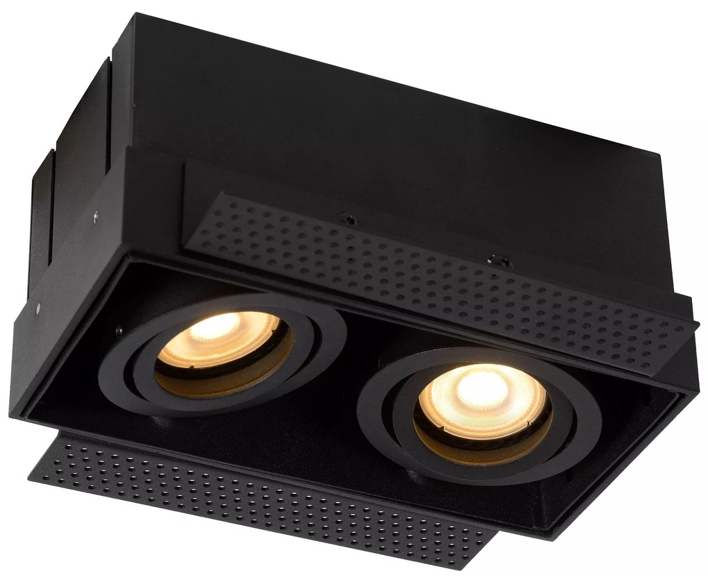 Φωτιστικό Χωνευτό Lucide 09925-02-30 TRIMLESS Μαύρο Ματ (Black Mat)