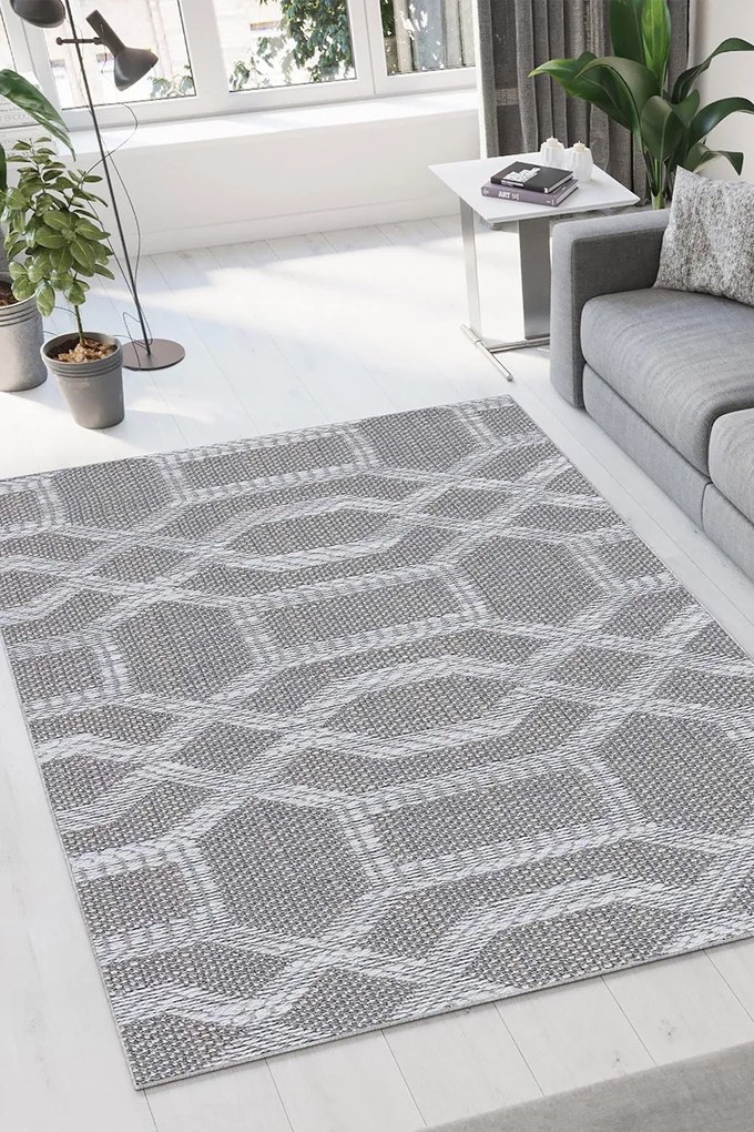 Χαλί Woopamuk390 625HFT5671 Grey Conceptum Hypnose 100X150cm