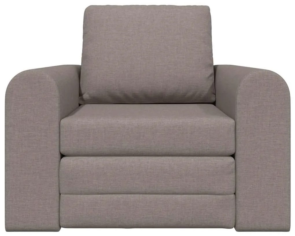 vidaXL Κρεβάτι καναπές Taupe 98 x 71 x 83 εκ. ύφασμα