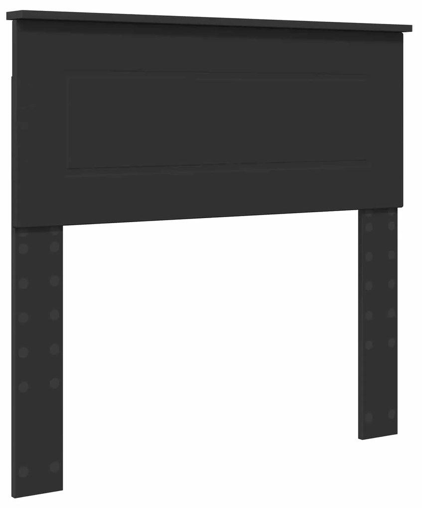 vidaXL Καναπές Κρεβάτι με συρτάρι Μαύρο 90 x 190 cm Επεξεργασμένο ξύλο