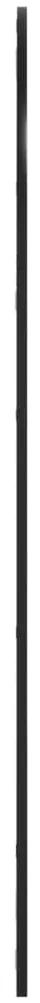 vidaXL Καθρέφτης Τοίχου Αψίδα Μαύρος 80 x 140 εκ. από Σίδερο