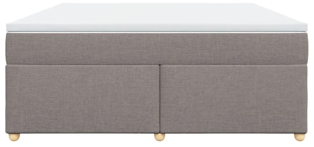 ΚΡΕΒΑΤΙ BOXSPRING ΜΕ ΣΤΡΩΜΑ TAUPE 180X200 ΕΚ. ΥΦΑΣΜΑΤΙΝΟ 3285398