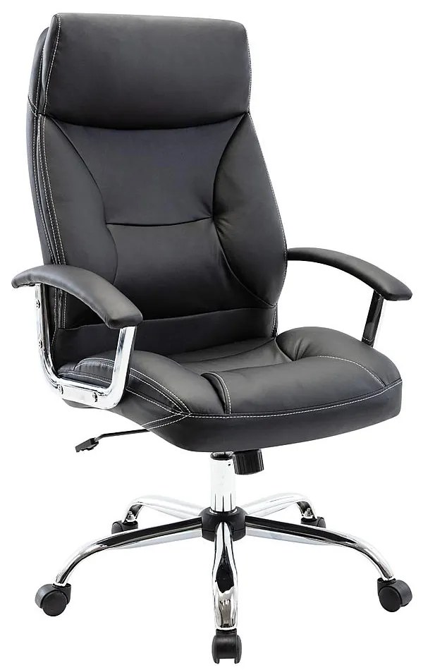 Πολυθρόνα BF5700 Μαύρο PU/PVC/Δέρμα 64x72x112/121cm