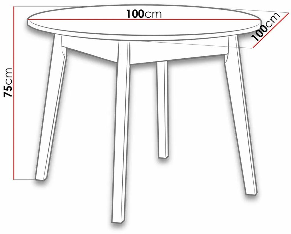 Τραπέζι Victorville 128, Άσπρο, 75cm, 18 kg, Πλαστικοποιημένη μοριοσανίδα, Ξύλο, Μερικώς συναρμολογημένο, Ξύλο: Οξιά | Epipla1.gr