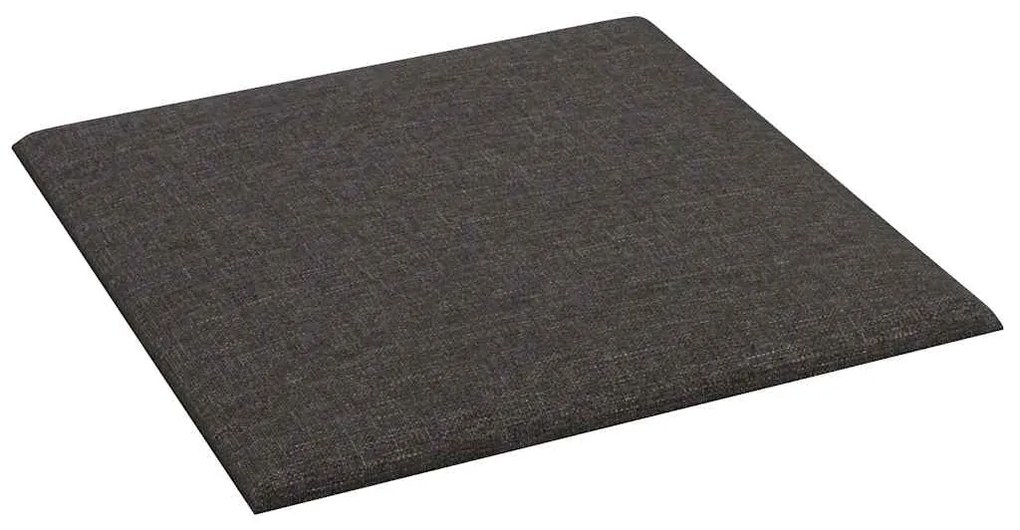 vidaXL Πάνελ Τοίχου 12 τεμ. Σκ. Γκρι 30 x 30 εκ. 1,08 μ² Υφασμάτινα