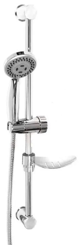 Κολώνα Ντους Με Ράφι Και Τηλέφωνο Evo N130B Chrome Ferro Ορείχαλκος