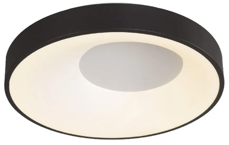 Φωτιστικό Οροφής - Πλαφονιέρα 42040 Led 36W 3CCT 3300lm 48x9cm Black Inlight