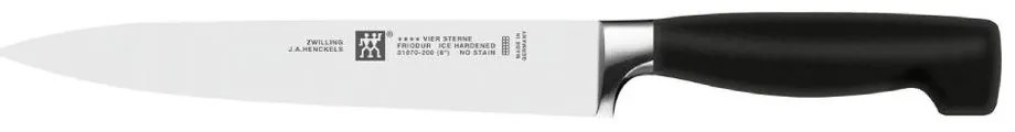 Μαχαίρι Γενικής Χρήσης ****Vier Sterne 31070-201 20cm Inox-Black Zwilling Ανοξείδωτο Ατσάλι