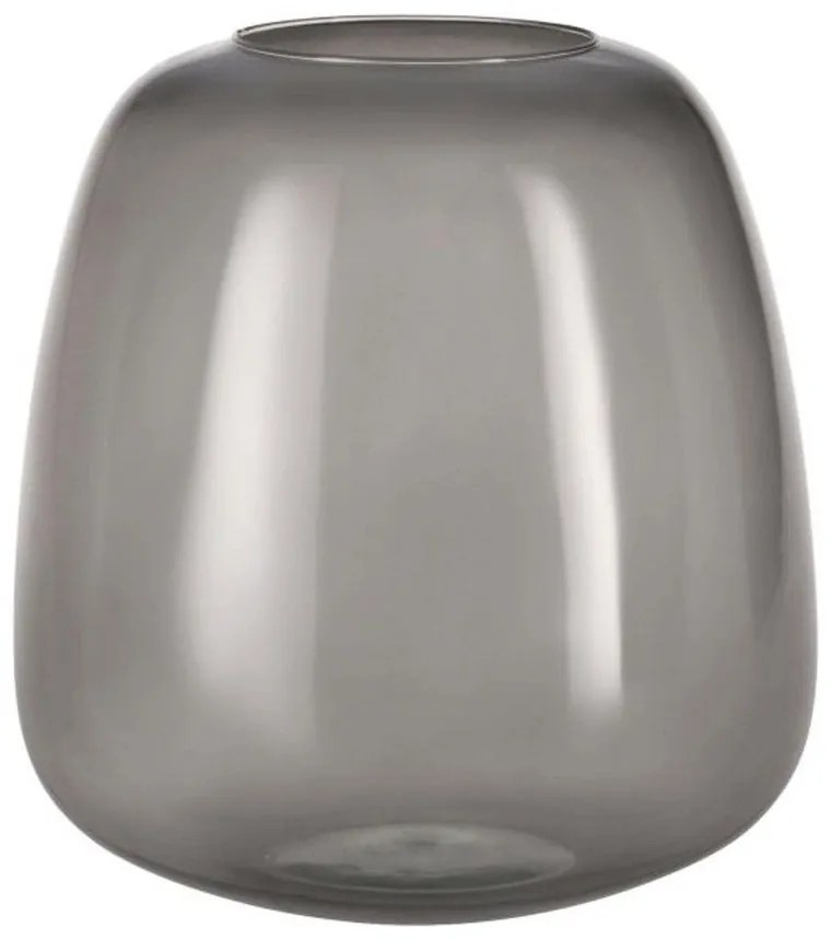 Βάζο Γυάλινο Delnite 421081 Φ23x24,5cm Anthracite Eglo Glass