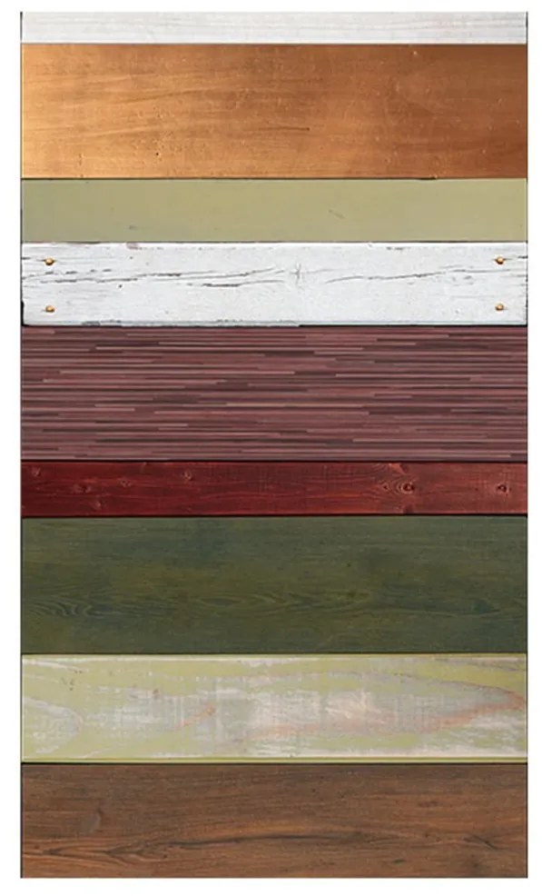 Φωτοταπετσαρία - Rainbow-colored wood tones 50x1000