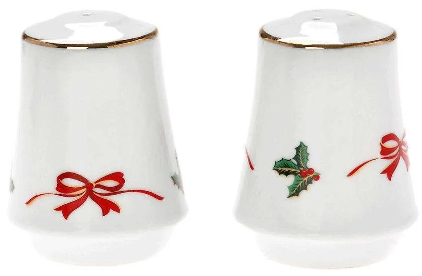 Αλατοπίπερο Noel (Σετ 2Τμχ) Multi Cryspo Trio