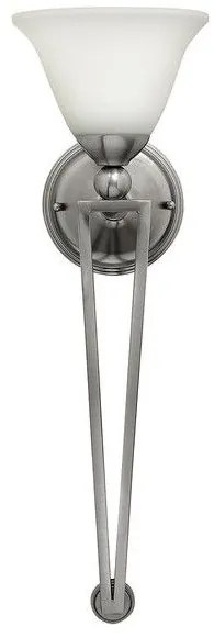 Απλίκα Φωτιστικό Τοίχου 1xE27  Νίκελ 66cm  Bolla HK-BOLLA1-B Elstead Lighting-HK-BOLLA1-B-Νίκελ Ματ HK-BOLLA1-B
