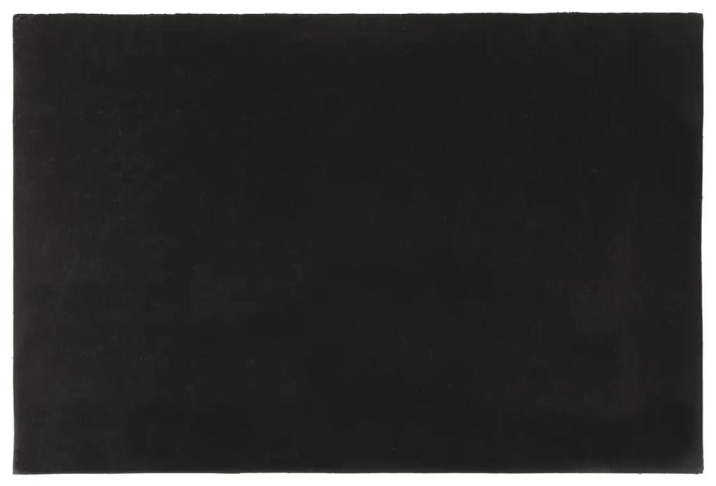 vidaXL Πατάκι Εισόδου Μαύρο 60 x 90 εκ. Θυσανωτός Κοκοφοίνικας