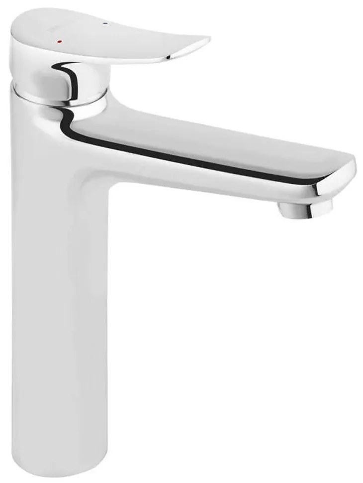 Μπαταρία Νιπτήρος Υψηλή Espacio BES2L Chrome Ferro Metal