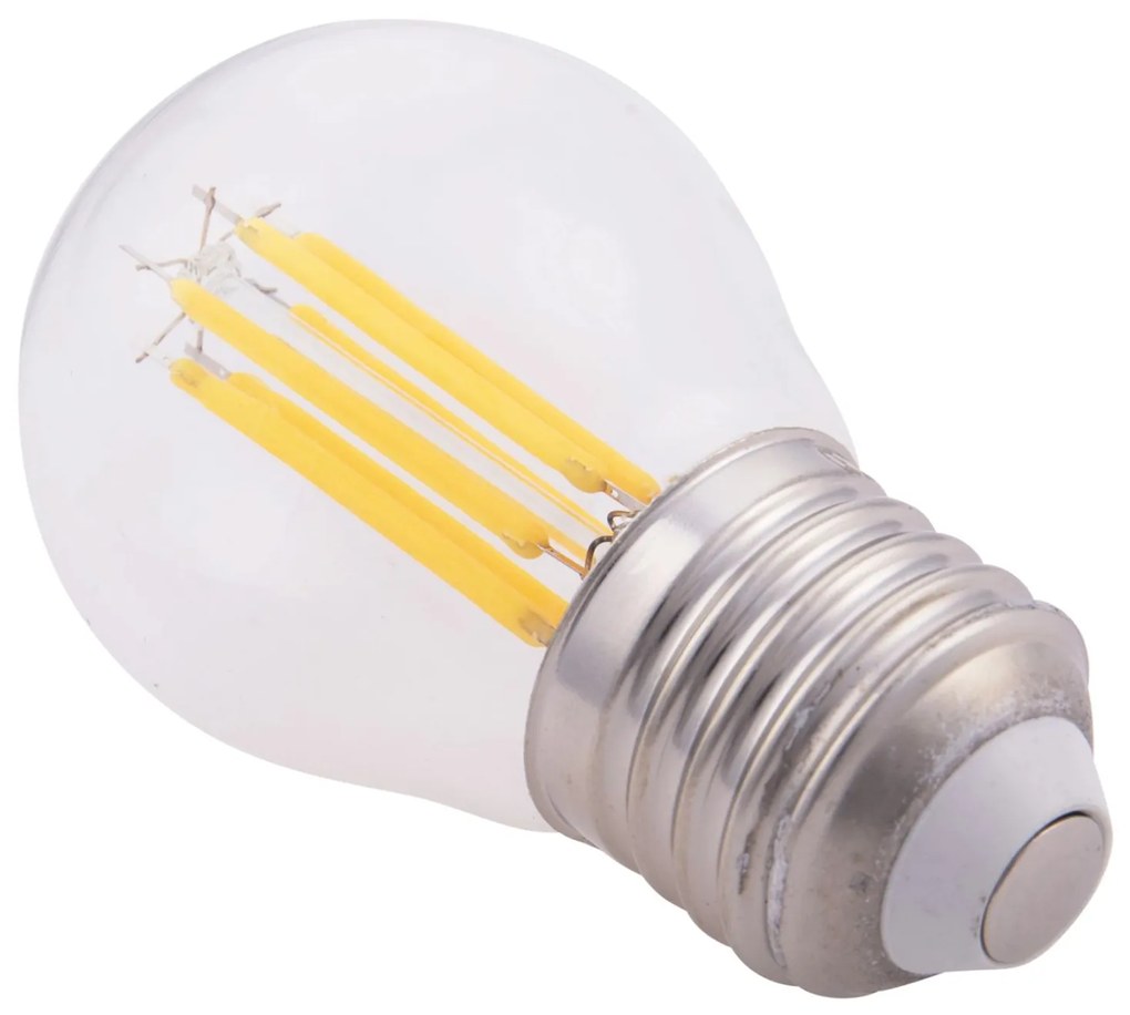 Λαμπτήρας Led Filament 6W E27 3000K Διάφανο Dimmable