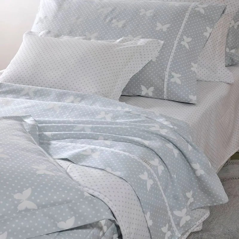 Σεντόνια Παιδικά ΣΧ.686 Σετ 3τμχ Light Grey Down Town Μονό 175x255cm 100% Βαμβακοσατέν