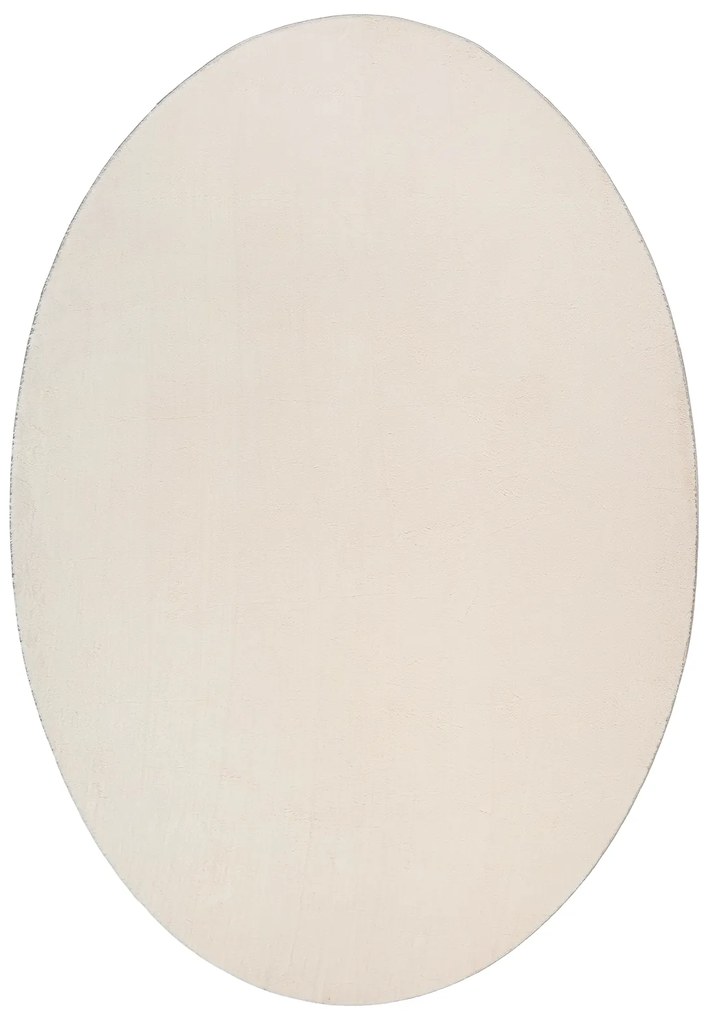 vidaXL Χαλί "HUARTE" Μπεζ 140x200 εκ. Ωοειδές