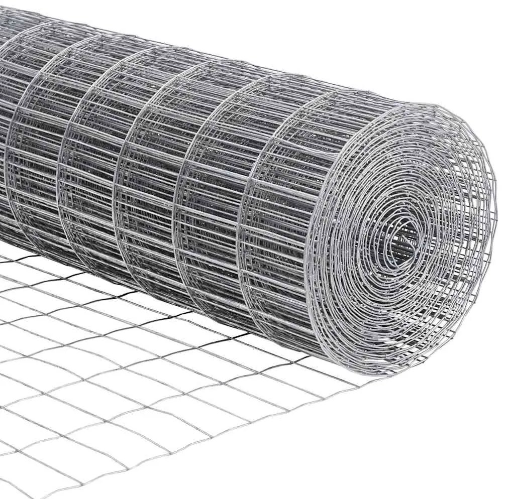 vidaXL Φράχτης Εuro 1,6 x 10 m Σίδηρος με επικάλυψη PVC