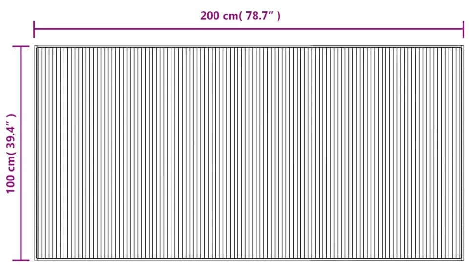 ΧΑΛΙ ΟΡΘΟΓΩΝΙΟ ΑΝΟΙΧΤΟ ΦΥΣΙΚΟ 100 X 200 ΕΚ. ΜΠΑΜΠΟΥ 376945