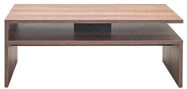 Τραπέζι σαλονιού σε χρώμα καρυδί 110x65x42