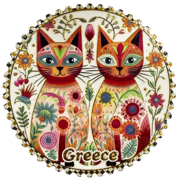 Σετ σουβέρ Greece 4τμχ - Coaster set 4pcs