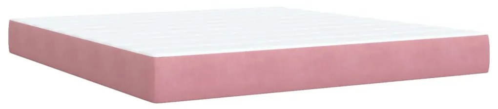 ΚΡΕΒΑΤΙ BOXSPRING ΜΕ ΣΤΡΩΜΑ ΡΟΖ 180X200 ΕΚ. ΒΕΛΟΥΔΙΝΟ 3288683