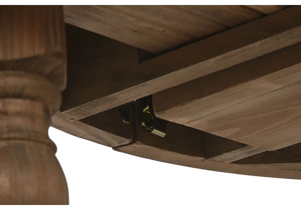 Τραπεζαρία Home ESPRIT Φυσικό Έλατο 100 x 100 x 78 cm