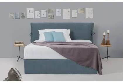 Linea Strom  Ντυμένο Κρεβάτι Διπλό Linea Strom Divina 150x200 cm BEST-10104597
